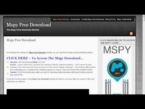 Mspy App Free Trial